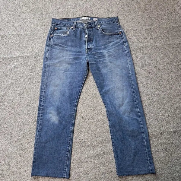 [BUNJANG] Vintage Washed Denim Pants / 리던