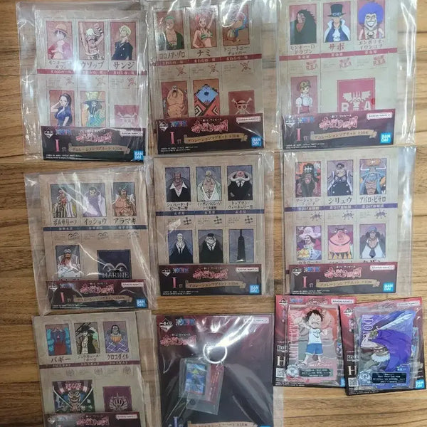 [BUNJANG] One Piece Ichiban Kuji C Prize, D Prize, H Prize Set / 원피스 제일복권 하위상 10종 세트 I상 J상 H상 붉은머리