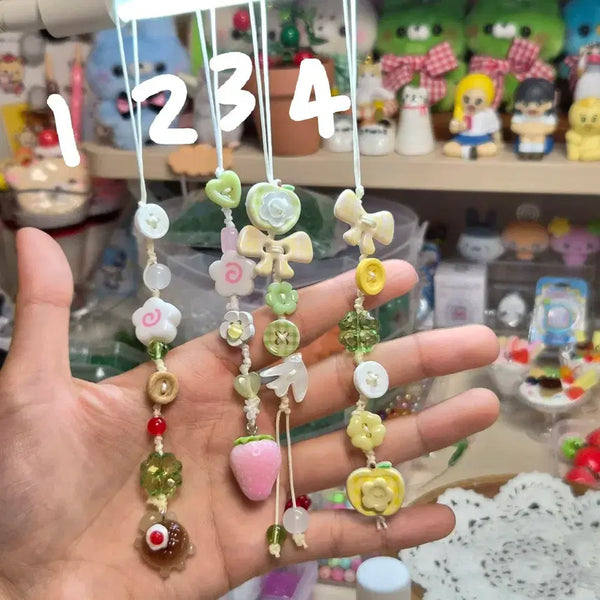 [BUNJANG] Handmade Button Keychain / 단추 키링