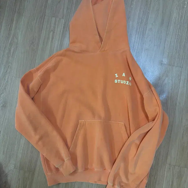 [BUNJANG] IAB Studio Salmon Hoodie / (L)IAB 스튜디오 살몬 후드티