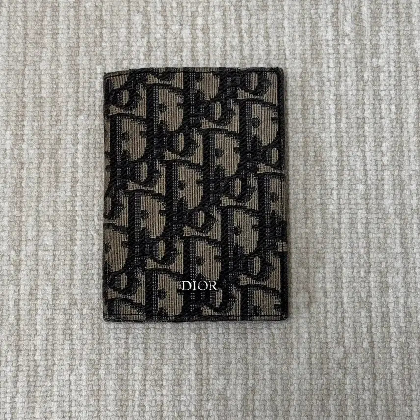 [BUNJANG] Dior Oblique Organizer Card Holder Beige / 디올 오블리크 오거나이저 카드지갑 베이지