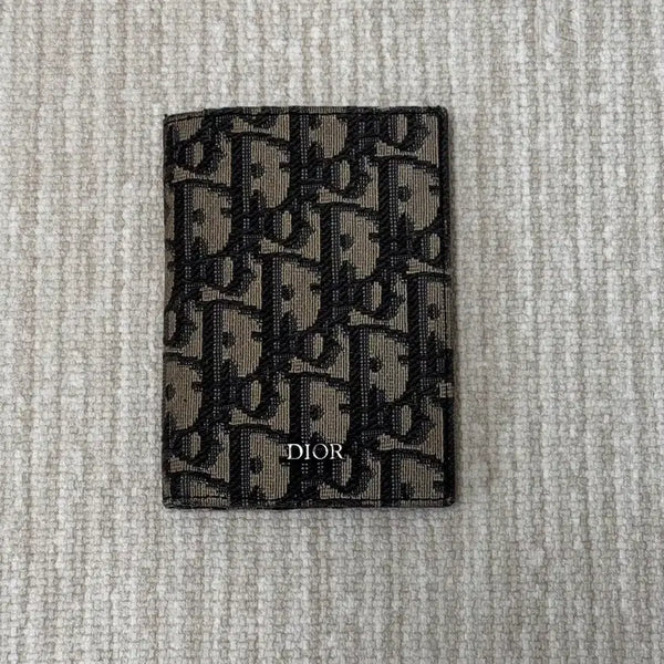 [BUNJANG] Dior Oblique Organizer Card Holder Beige / 디올 오블리크 오거나이저 카드지갑 베이지