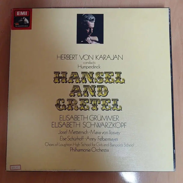 [BUNJANG] Herbert von Karajan Conducts Humperdinck's Hänsel und Gretel Original EMI Double LP / 민트 더블 LP 카라얀 지휘 오리지널 EMI 한셀과 그레텔