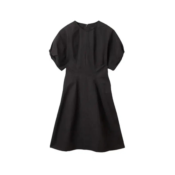 [BUNJANG] COS Sculpted Cotton Puff Sleeve A-Line Dress / COS 퍼프 소매 A라인 원피스