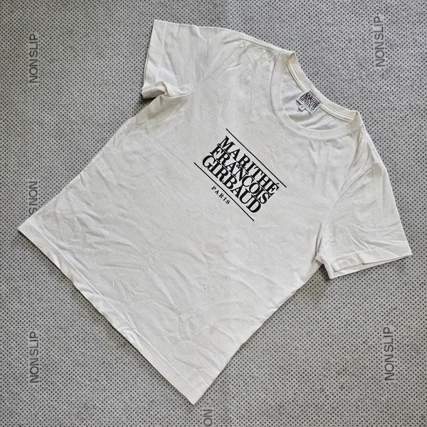 [BUNJANG] Marithe Francois Girbaud Short-Sleeve T-Shirt White / 마리떼 프랑소와 저바드 반팔 티셔츠 화이트