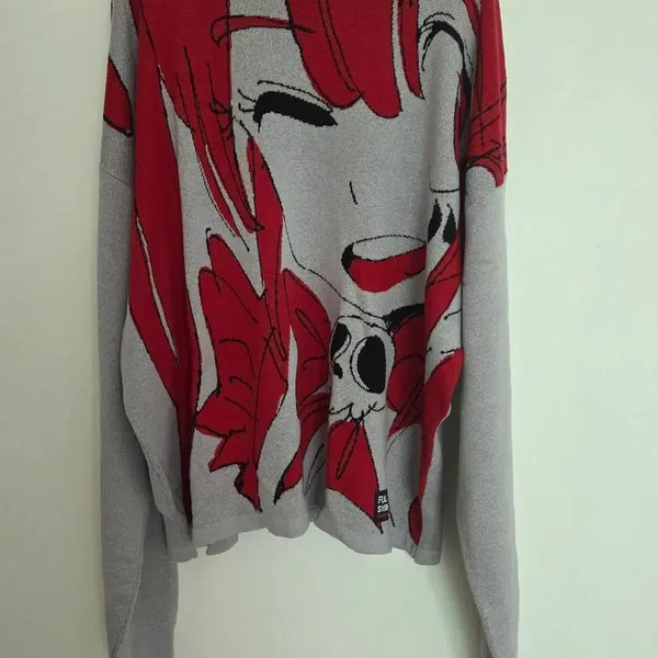 [BUNJANG] Jun Inagawa Design Knit Sweater / 준 이나가와 full bk 니트