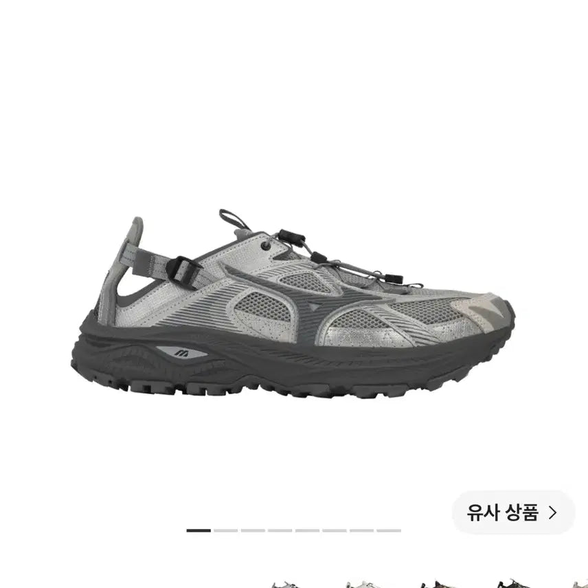 [BUNJANG] Mizuno Wave Rider Trail SE Silver Grey Running Shoes / 미즈노 레이서 트레일 se 실버 그레이 255