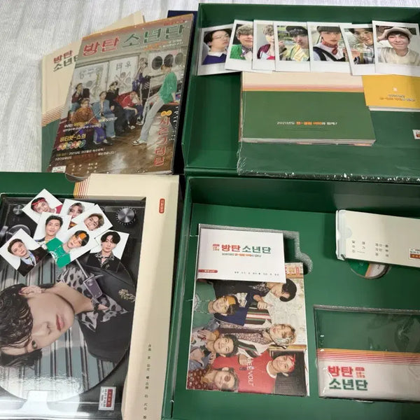 [BUNJANG] BTS 2021 Season's Greeting DVD Photocard Bundle Set / 풀구성)BTS 2021 시즌그리팅 DVD 포토카드 포함