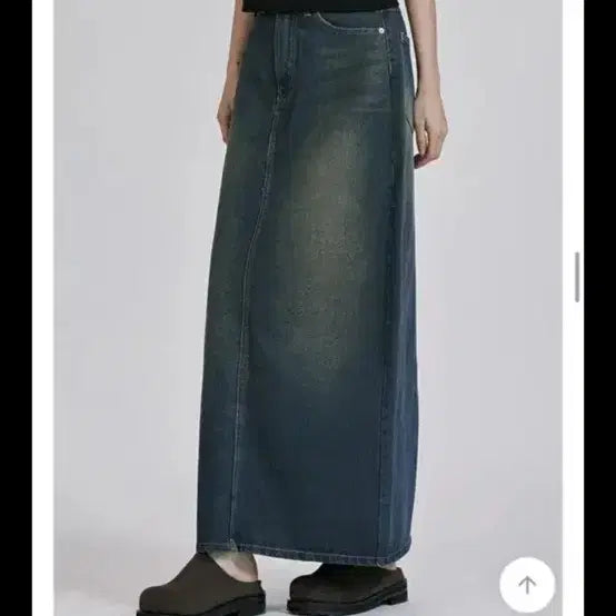 [BUNJANG] Chicks Denim Long Skirt M / 칙스 데님 롱스커트 m