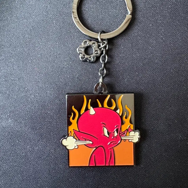[BUNJANG] COLLET X HOT STUFF Keyring / 꼴레 X 핫스터프 키링