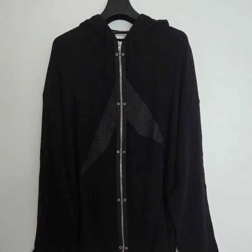 [BUNJANG] Alyx Mesh Zip-Up Hoodie Black / 알릭스 메쉬후드집업