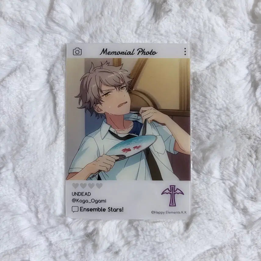 [BUNJANG] Ensemble Stars! Emoca Vol. 1 Ogami Koga Undead Clear Card / 앙스타 에모카 1탄 오오가미 코가 언데드 클리어카드 추억 앙상블스타즈클카
