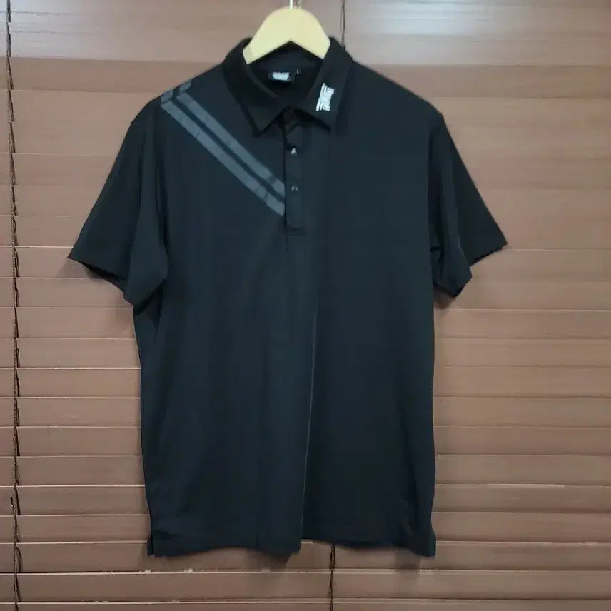 [BUNJANG] PXG Golf Wear Men's Short Sleeve Polo Shirt L Black / PXG 골프웨어 남성 반팔 카라티 L 블랙