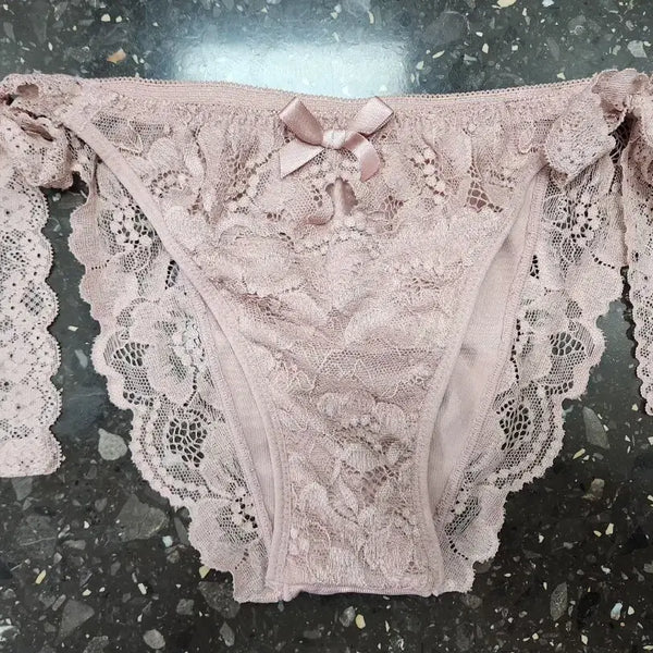 [BUNJANG] Aimpoint Women's Lace String Panties / (에메필) 여성 끈 레이스 팬티- 중고
