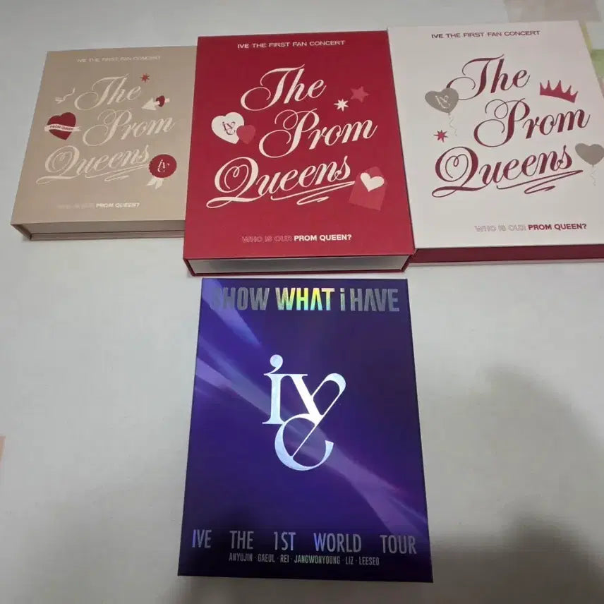 [BUNJANG] IVE 1st Fan Concert Blu-ray, DVD, Kit Video & 1st World Tour Blu-ray Bundle / 아이브 1st 팬콘 블루레이,DVD,키트비디오, 1ST월드투어 블루레이