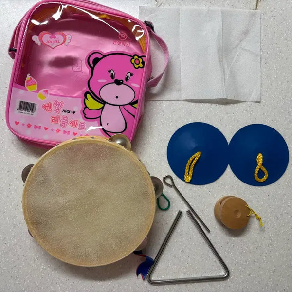 [BUNJANG] Angel Rhythm Instrument Set - New / 리듬악기 세트 새상품