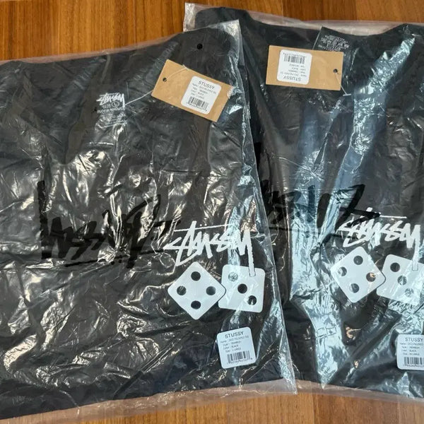 [BUNJANG] Stussy Dice Print T-Shirt Black / 스투시 반팔티 블랙 주사위 프린L