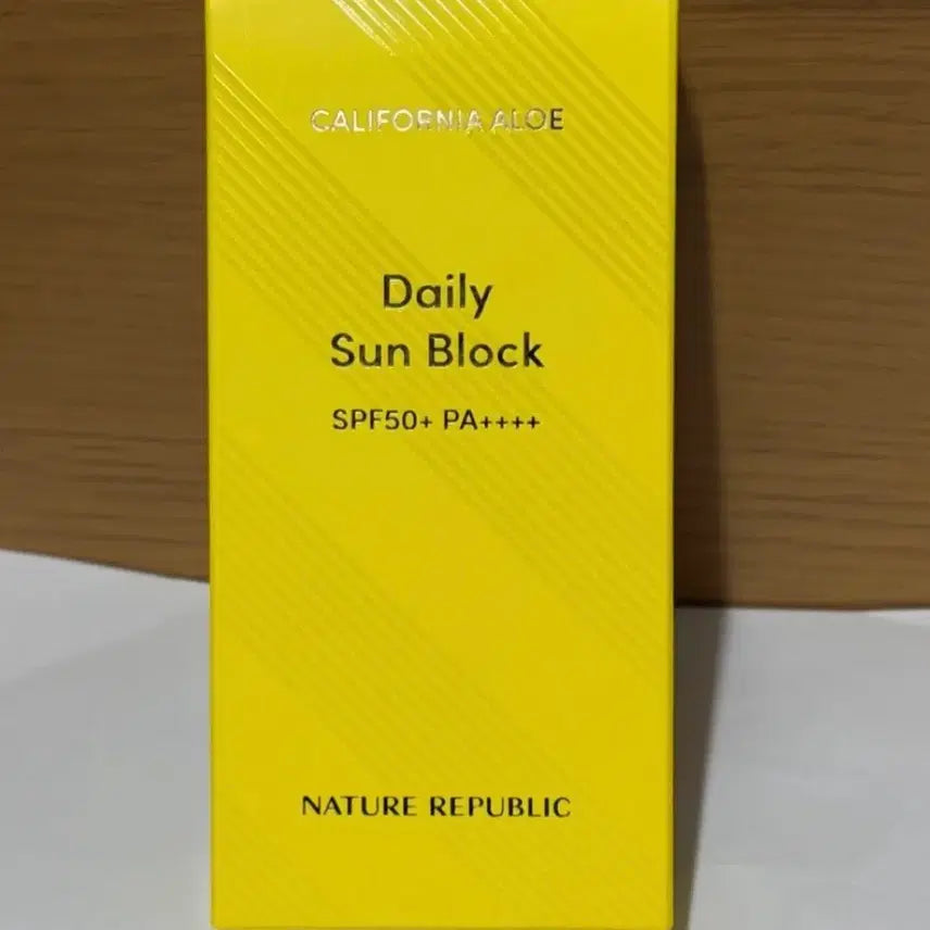 [BUNJANG] Nature California Aloe Sun Cream / 네이처 _ 캘리포니아 알로에 선크림 [새상품]