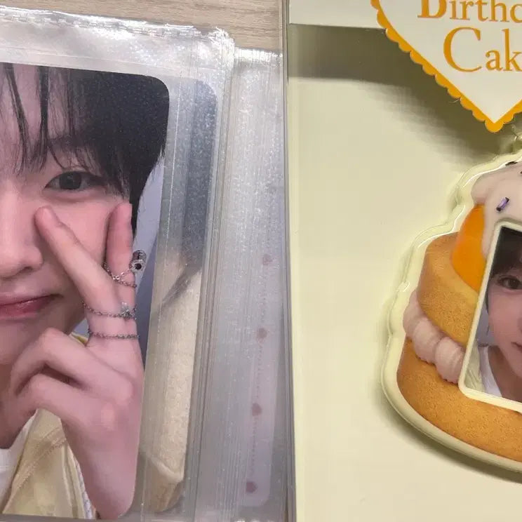 [BUNJANG] NCT WISH Sakuya Birthday Cake Keyring MD / 엔시티 위시 사쿠야 생일 케이크 키링엠디
