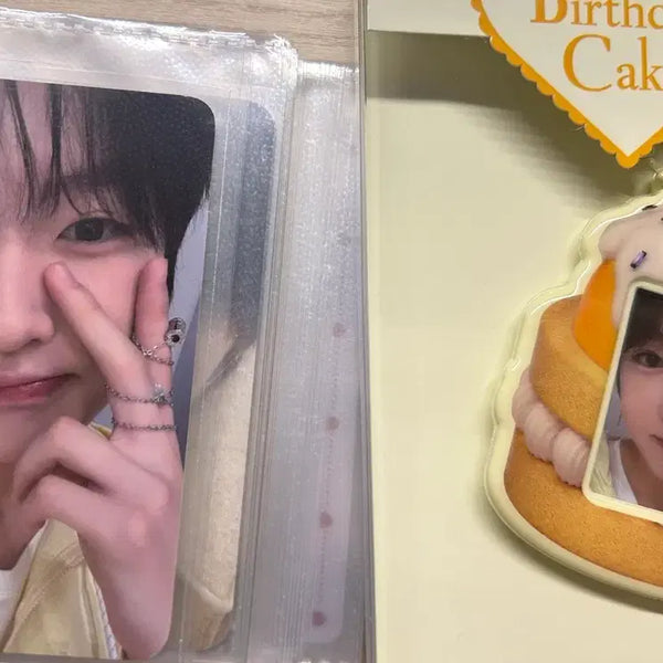 [BUNJANG] NCT WISH Sakuya Birthday Cake Keyring MD / 엔시티 위시 사쿠야 생일 케이크 키링엠디