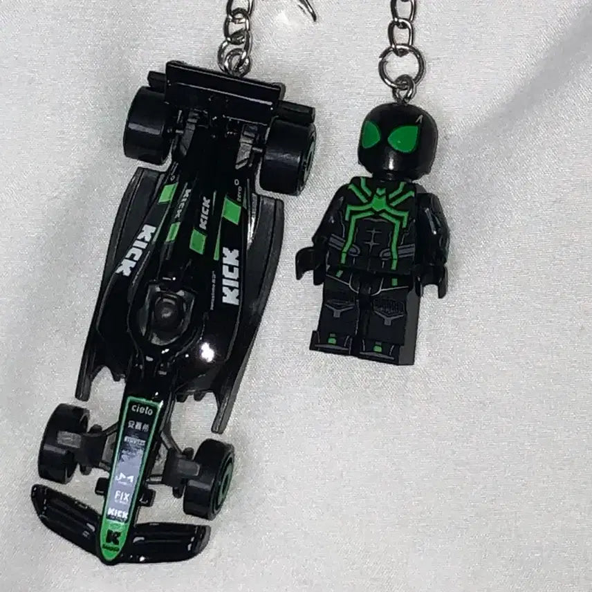 [BUNJANG] Hot Wheels F1 Kick Sauber Keychain / F1 핫휠 킥 자우버 키링(2025)
