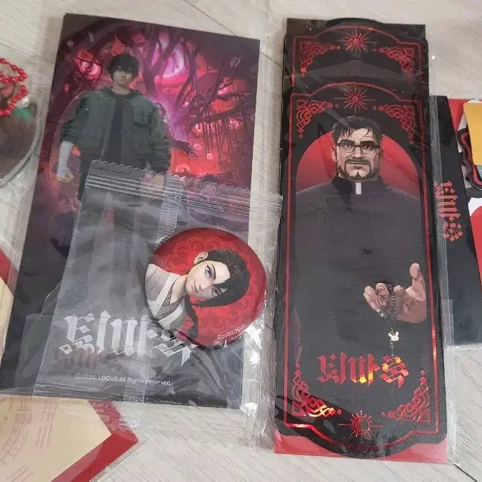 [BUNJANG] The Exorcist's Tome Tumblbug Paper Goods Set / 퇴마록 텀블벅 지류굿즈