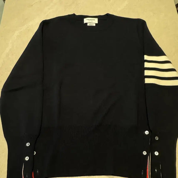 [BUNJANG] Thom Browne Milano Stitch Knit Navy / 톰브라운 밀라노스티치 니트 네이비