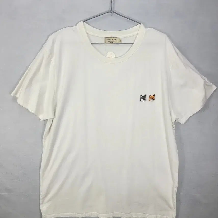 [BUNJANG] Maison Kitsuné Double Fox Short Sleeve T-Shirt / 메종키츠네 더블 폭스 반팔티