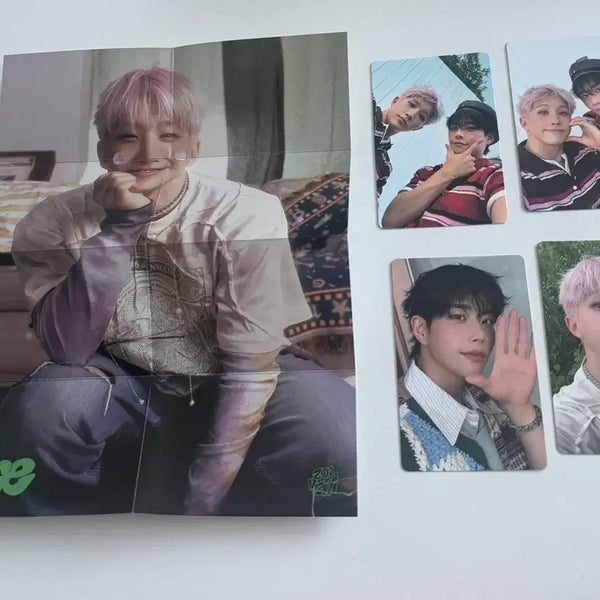 [BUNJANG] Astro Jinjin DICE Official Photocard & Poster Bundle Set / 아스트로 주니지니 DICE 공식 포카 및 포스터 일괄