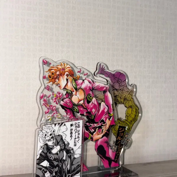 [BUNJANG] JoJo's Bizarre Adventure Giorno Giovanna Jump Shop Acrylic Stand / 죠죠 죠르노죠바나 점프샵 아크릴스탠드