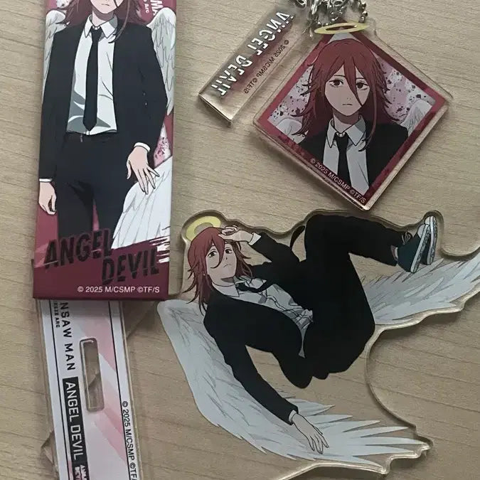 [BUNJANG] Chainsaw Man Angel Devil Floating Acrylic Set / 체인소맨 천사의 악마 부유감 플로팅 아크릴 외 일괄