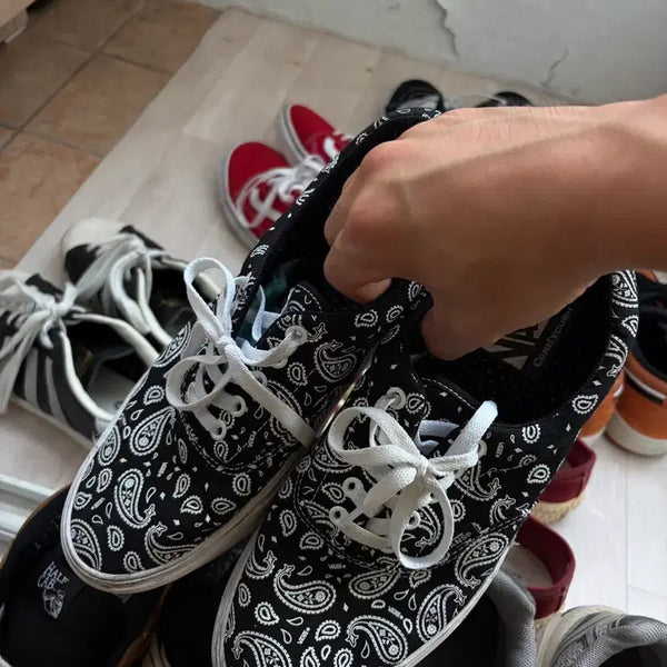 [BUNJANG] Vans ComfyCush Paisley Sneakers 270 / 반스 컴피쿠시 페이즐리 270 박스O