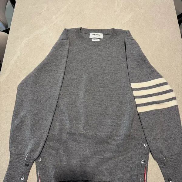 [BUNJANG] Thom Browne Milano Stitch Knit Grey / 톰브라운 밀라노스티치 니트 그레이