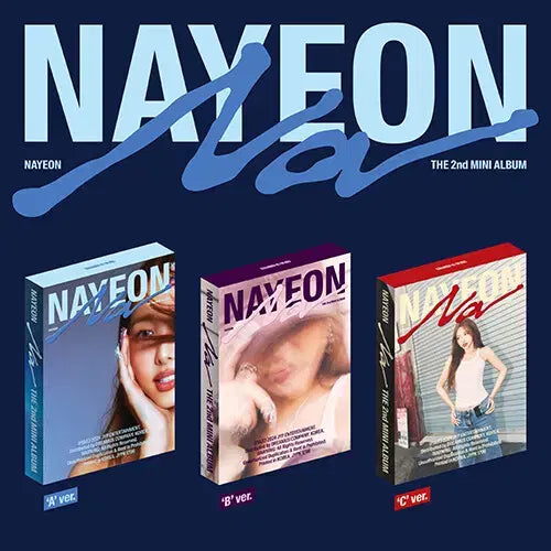 [BUNJANG] TWICE Nayeon Mini 2nd Album NA (Set of 3 Versions) / 나연 (TWICE) - 미니 2집 NA [일반반](3종세트)