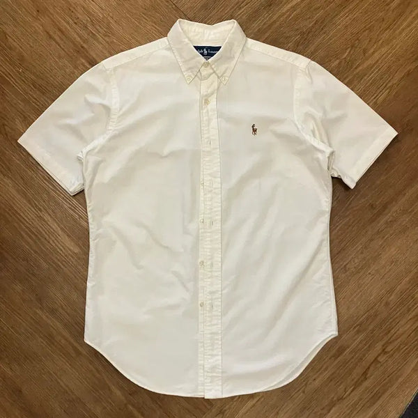 [BUNJANG] Polo Ralph Lauren Short Sleeve Shirt White / N319 폴로 반팔셔츠 화이트