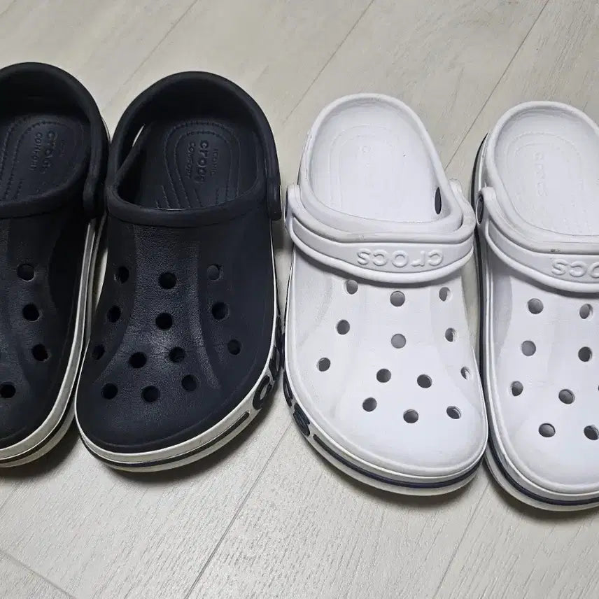 [BUNJANG] Crocs Classic Clog Black & White / 크록스 클래식 클로그 블랙6,230 화이트7,240 일괄판매