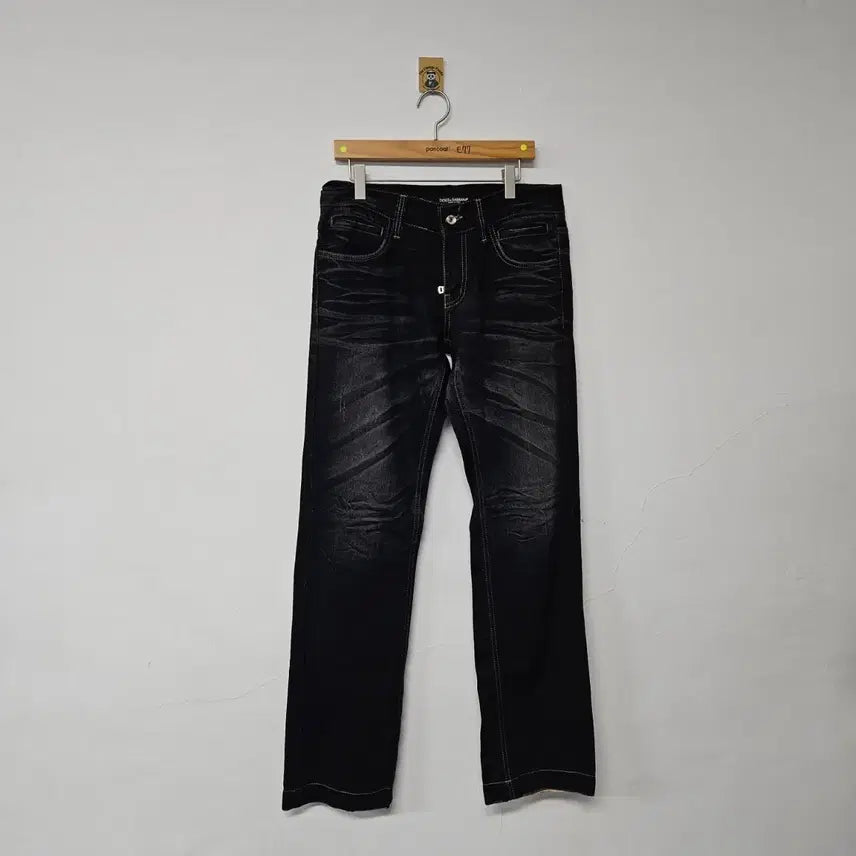 [BUNJANG] Dolce & Gabbana Black Washed Denim Pants Size 48 / [33] 돌체앤가바나 블랙 워싱 데님 팬츠 48사이즈 (E77)