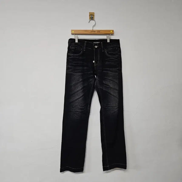 [BUNJANG] Dolce & Gabbana Black Washed Denim Pants Size 48 / [33] 돌체앤가바나 블랙 워싱 데님 팬츠 48사이즈 (E77)