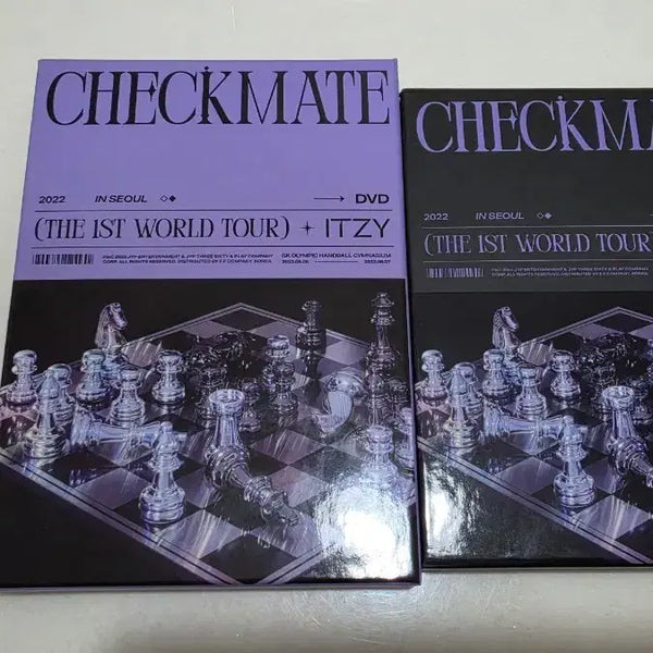 [BUNJANG] ITZY CHECKMATE World Tour Seoul DVD & Blu-ray Bundle Set / 있지 ITZY CHECKMATE DVD / 블루레이 일괄