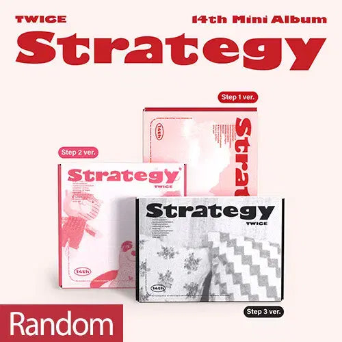[BUNJANG] TWICE Mini Album Vol. 14 STRATEGY Step 3 Version / 트와이스 - 미니 14집 STRATEGY [일반반] step3.ver