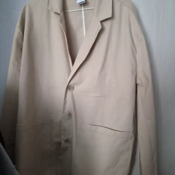 [BUNJANG] Urban Type Beige Linen Jacket / 어반디타입 베이지 린넨 자켓(미착용)