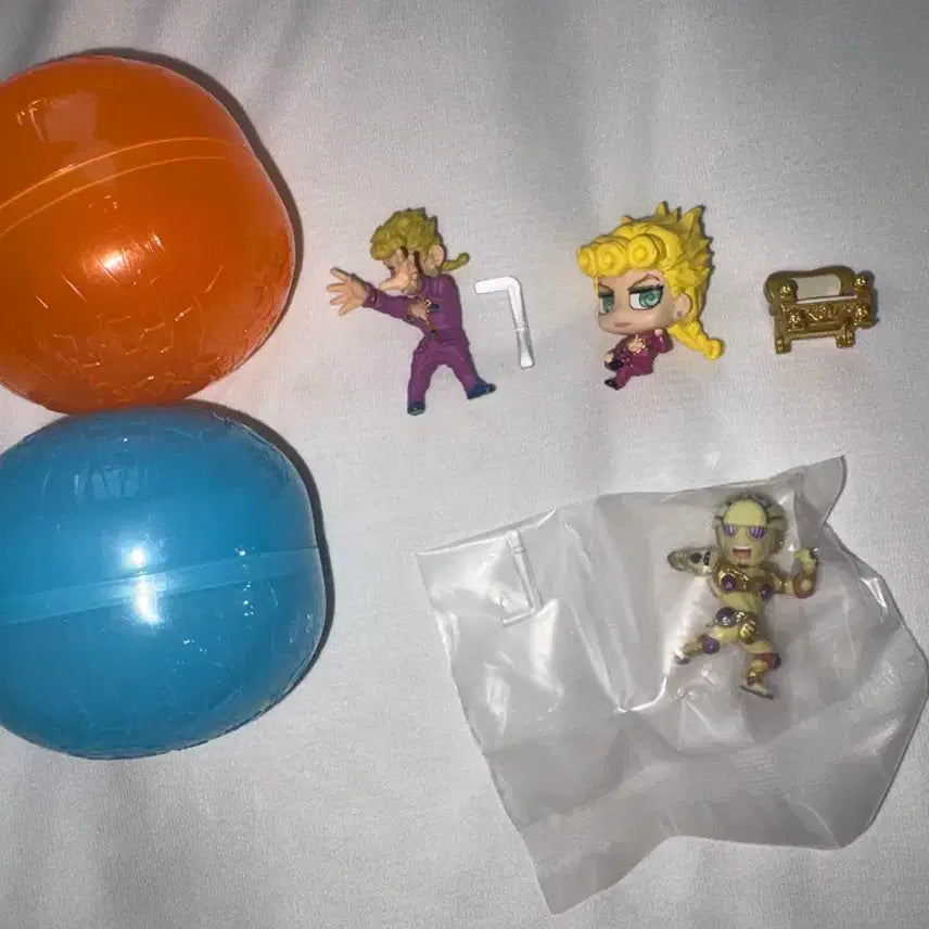 [BUNJANG] JoJo's Bizarre Adventure Giorno Giovanna Gacha Bundle Set / 죠죠 죠르노 가챠일괄