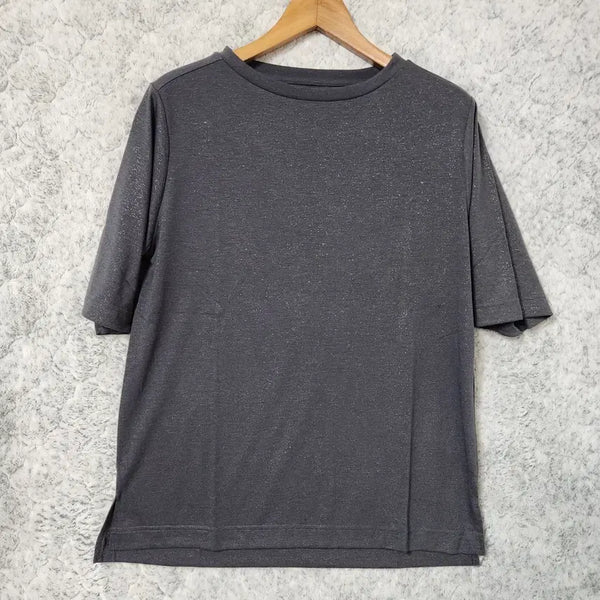 [BUNJANG] Olivie Women's Sparkly T-Shirt Size 85 / 970B [85] 올리비에 여성 반짝이 티셔츠