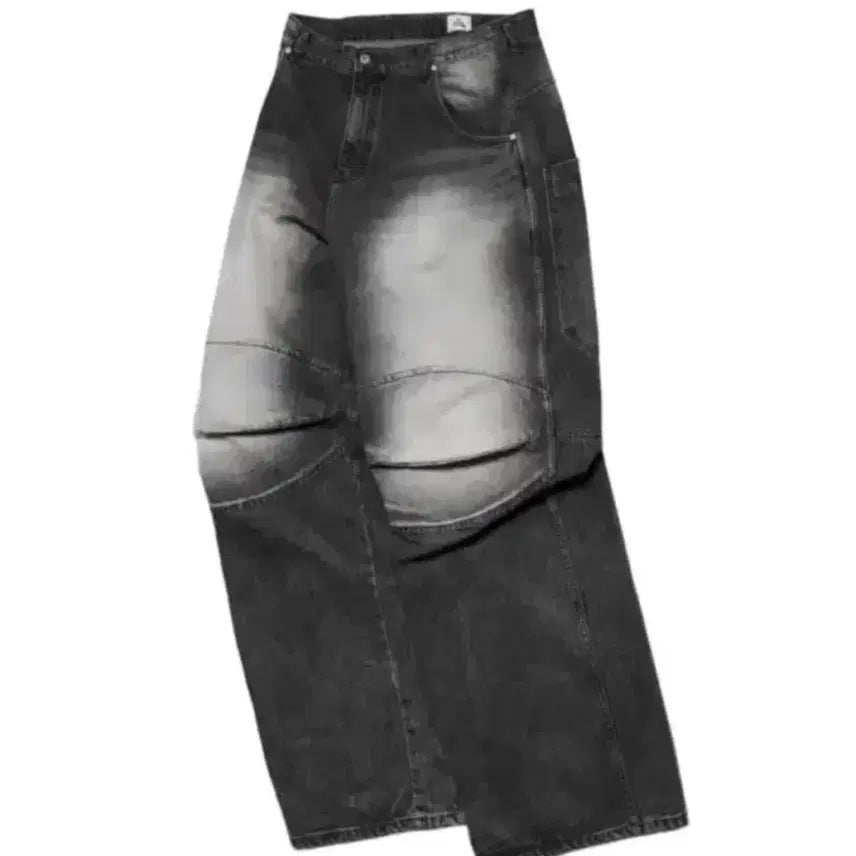 [BUNJANG] MJD 3D Knee Pants Black / mjd 3d knee 흑청 m