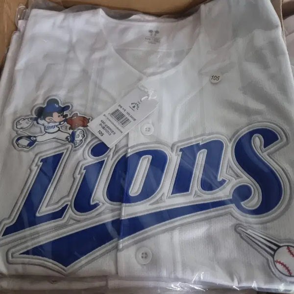 [BUNJANG] Samsung Lions Disney Collaboration Baseball Jersey / 삼성라이온즈디즈니유니폼 85 90 95 100 105 110