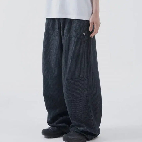 [BUNJANG] The Coldest Moment Stripe Pants (Size M) / 더콜디스트모먼트 스트라이프 팬츠
