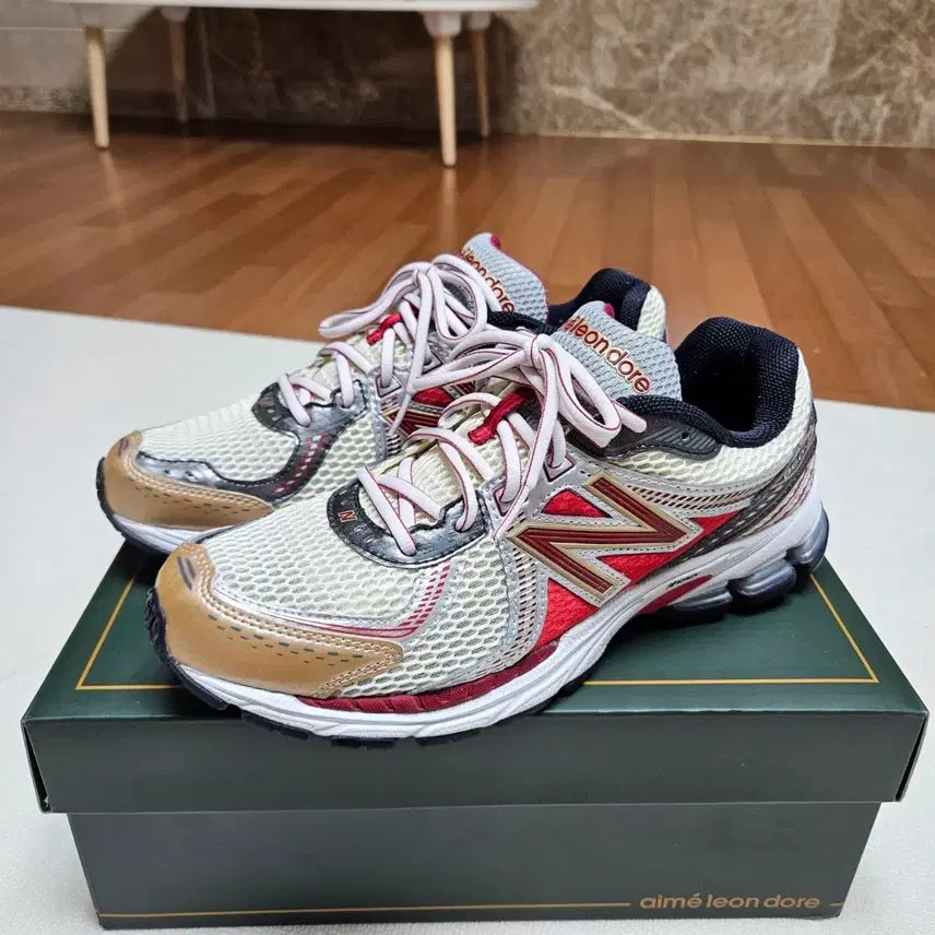 [BUNJANG] New Balance Emerentor 860v2 Red Sneakers Size 270 / 뉴발란스 에메레온도르 860v2 레드 270사이즈