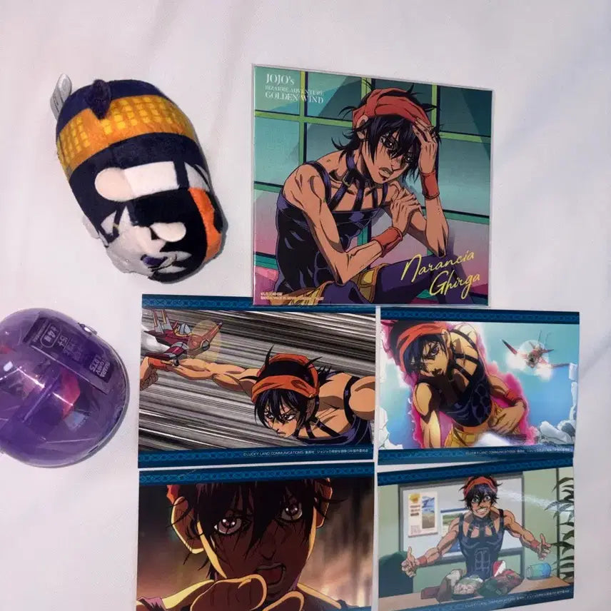 [BUNJANG] JoJo's Bizarre Adventure Narancia "JoJo World" Goods Bundle / 죠죠 나란챠 굿즈 일괄