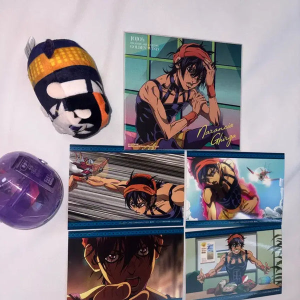 [BUNJANG] JoJo's Bizarre Adventure Narancia "JoJo World" Goods Bundle / 죠죠 나란챠 굿즈 일괄