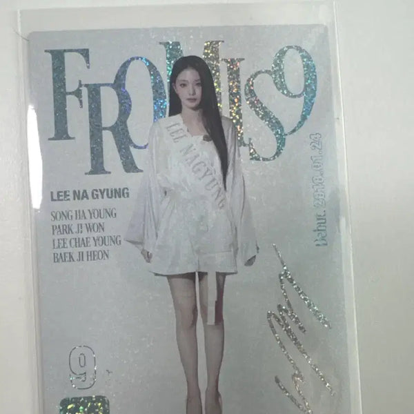 [BUNJANG] Lee Nakyung 50 Limited Edition Print Auto Photocard 30/50 / 이나경 프린트오토 50한정 30/50